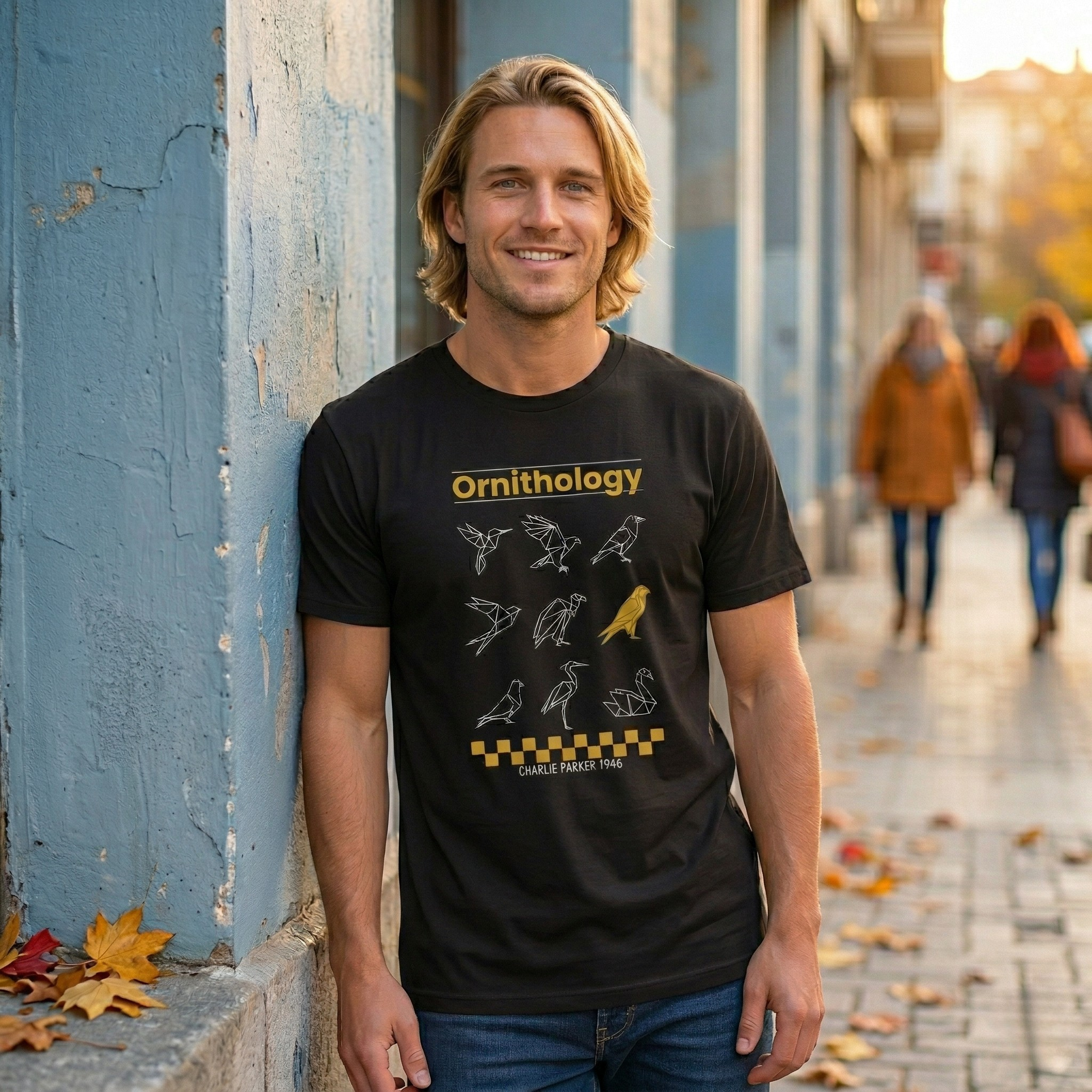 ORNITHOLOGY | Camiseta (Negro)