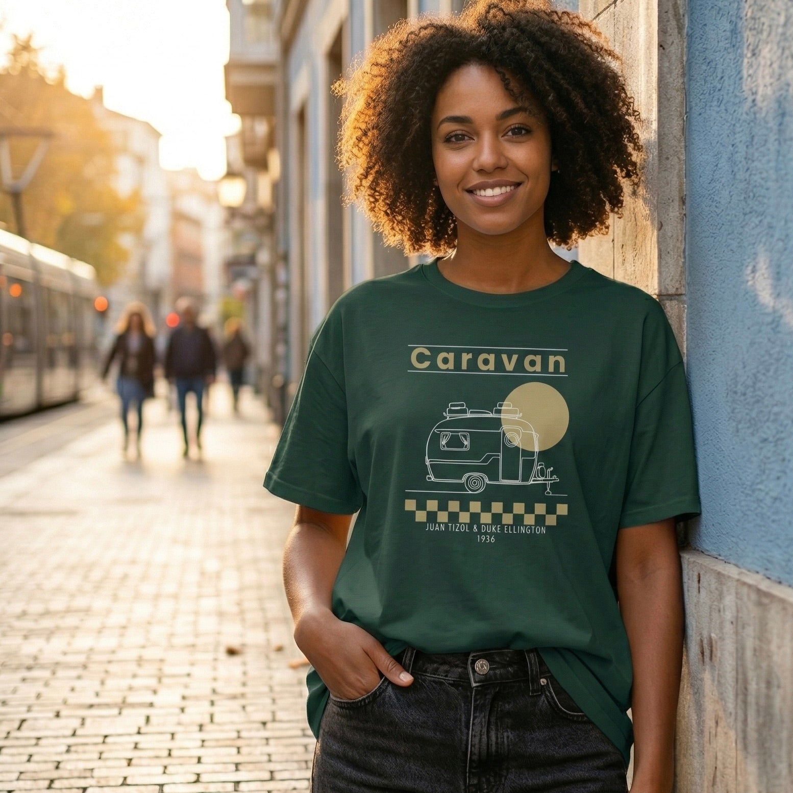 CARAVAN | Camiseta (Verde)